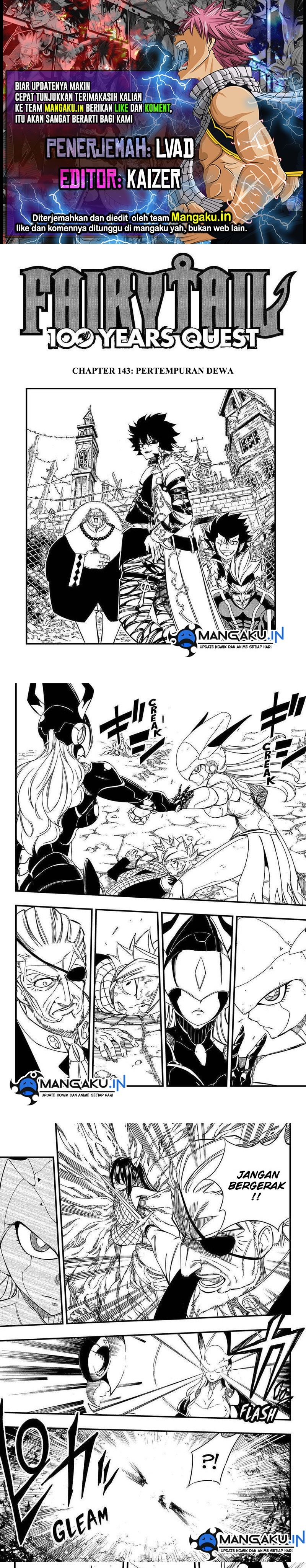 Fairy Tail 100 Years Quest Chapter 143