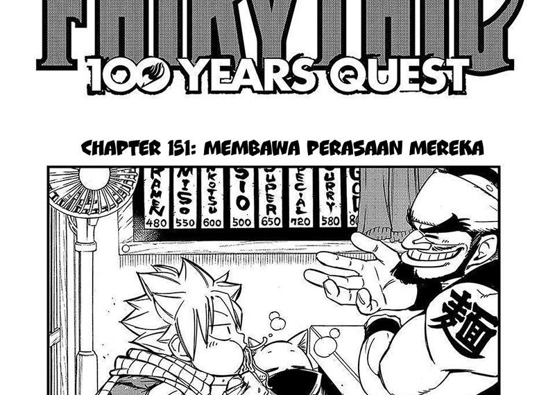 Fairy Tail 100 Years Quest Chapter 151