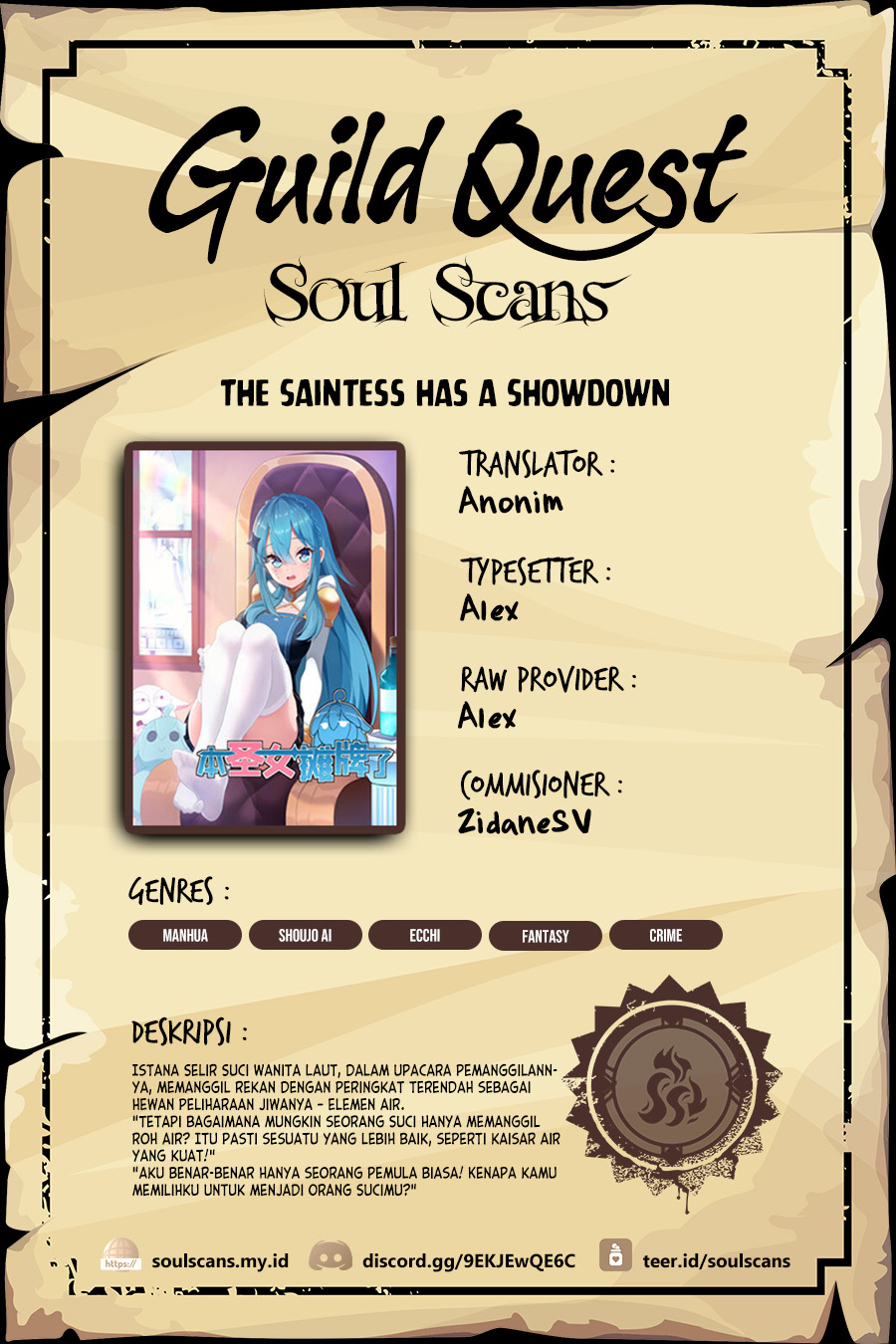 This Saint Has A Showdown Chapter 121