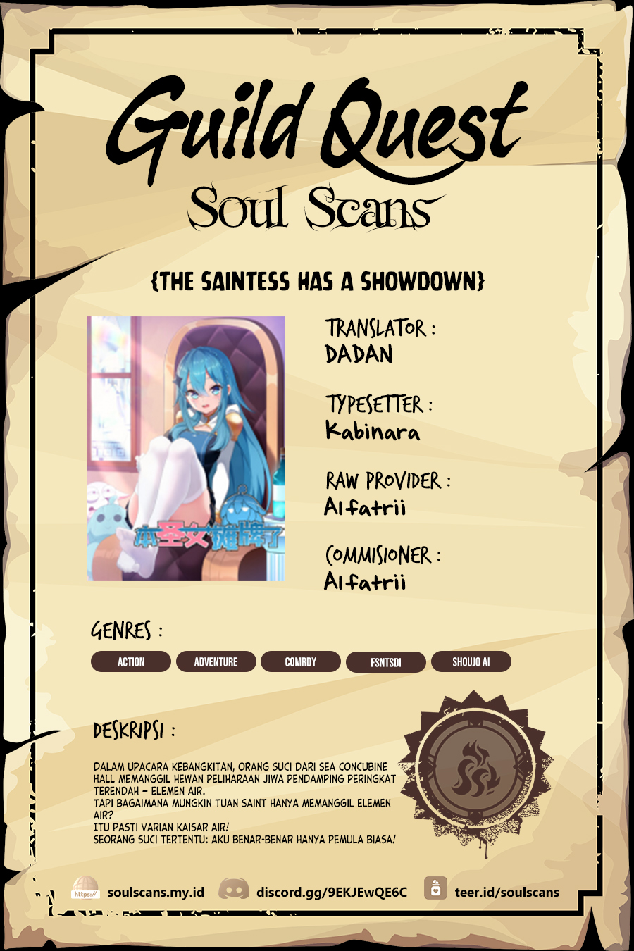 This Saint Has A Showdown Chapter 141