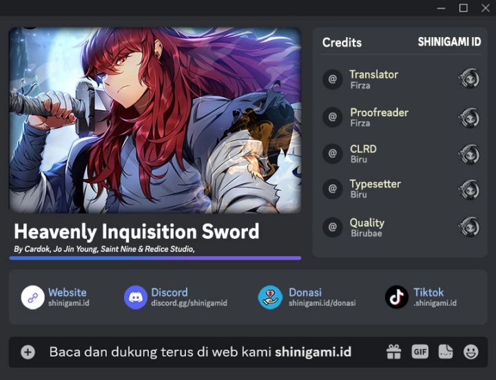 Heavenly Inquisition Sword Chapter 46