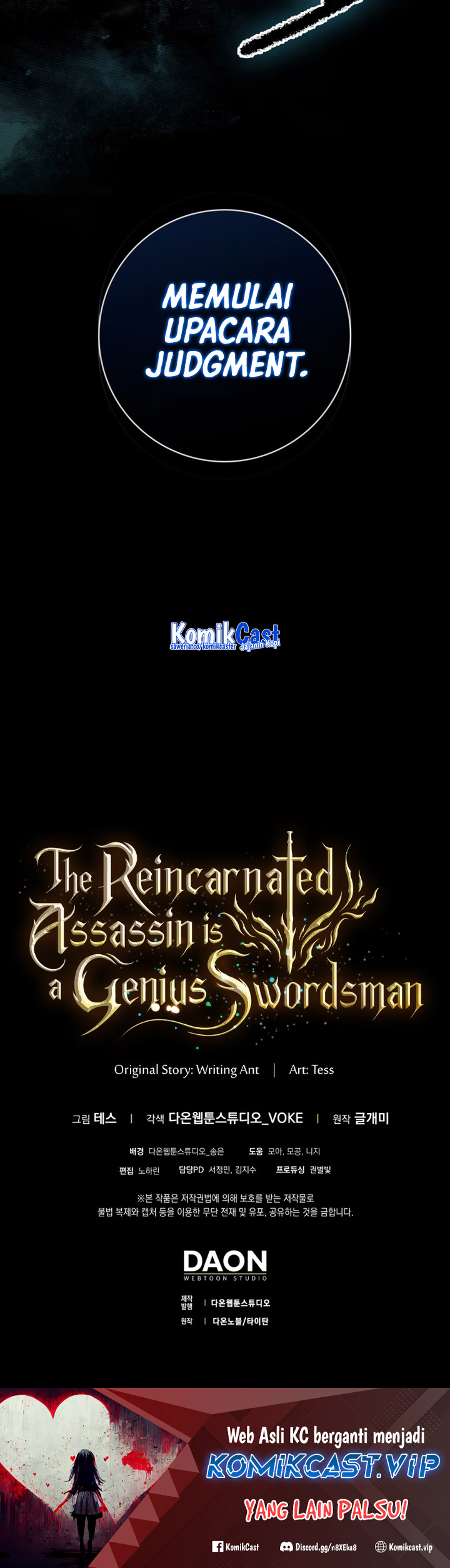 The Reincarnated Assassin Is A Genius Swordsman Chapter 3