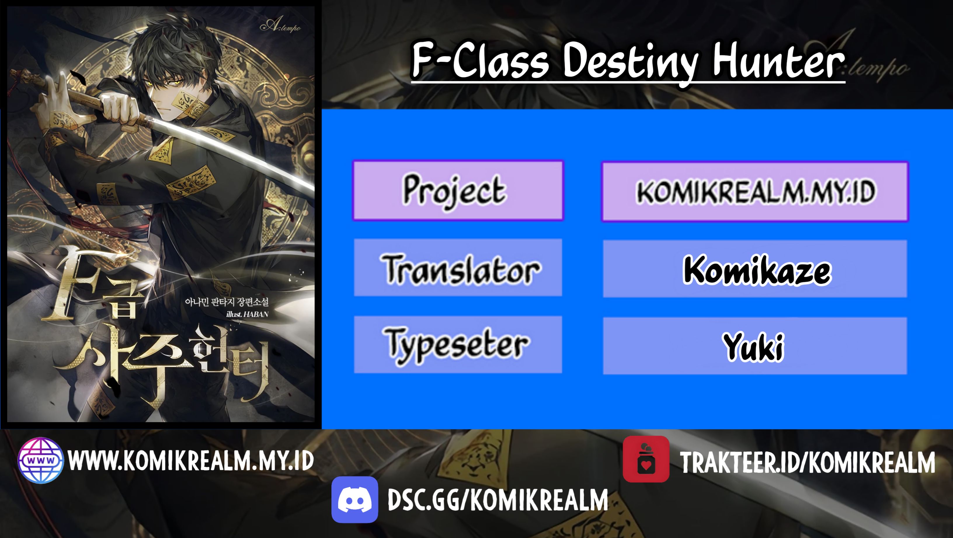 F-class Destiny Hunter Chapter 1