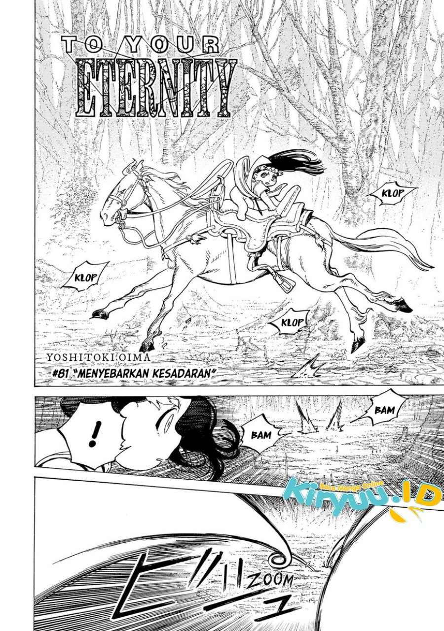 Fumetsu No Anata E Chapter 81