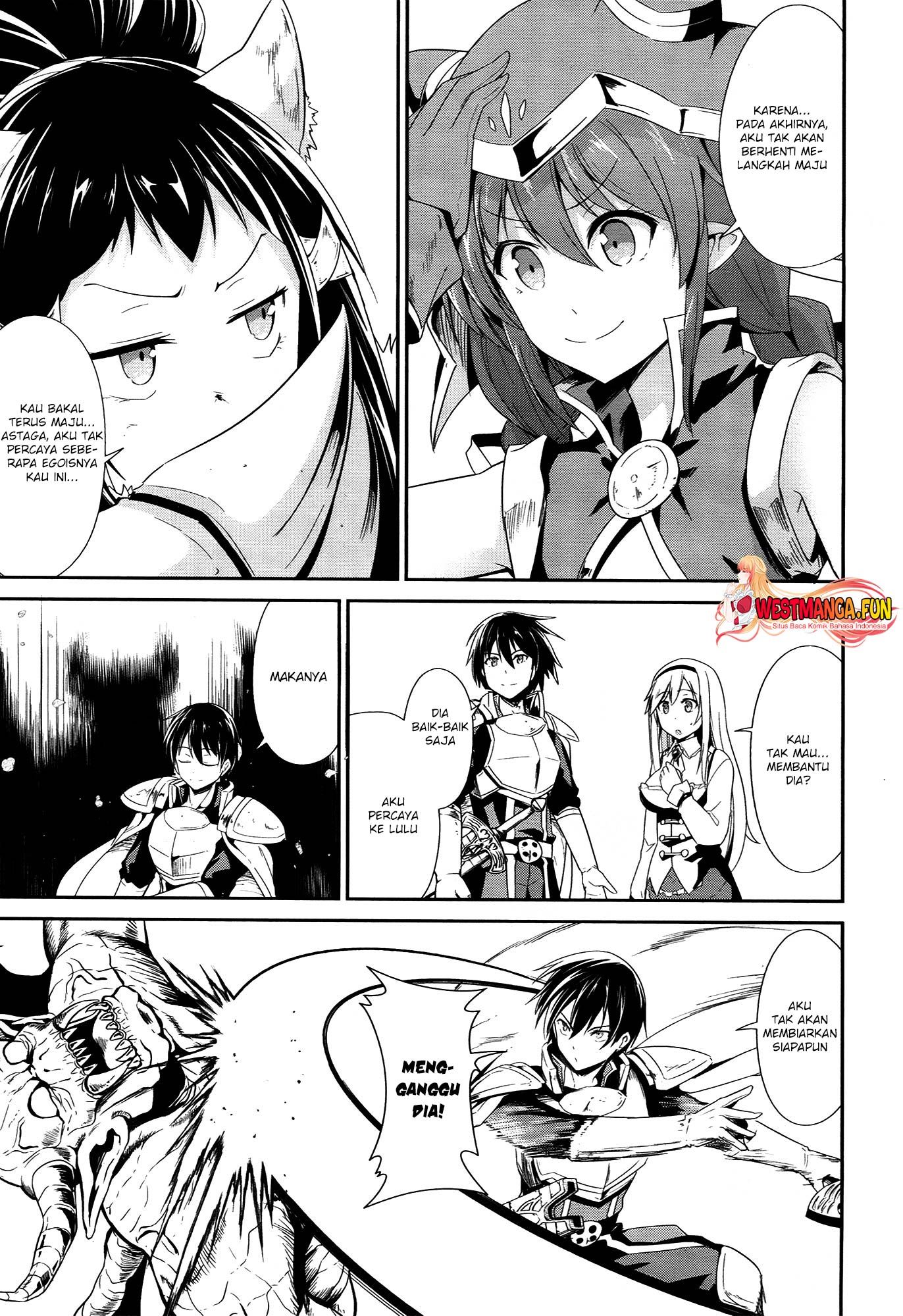 Sennen Sensou Aigis: Eiyuu No Kizuna Chapter 17