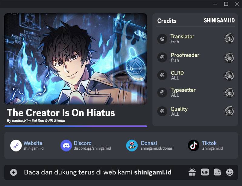 The Creator Is On Hiatus Chapter 66