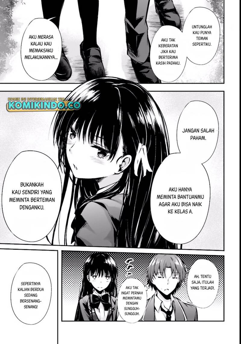 Youkoso Jitsuryoku Shijou Shugi No Kyoushitsu E √horkita Chapter 3