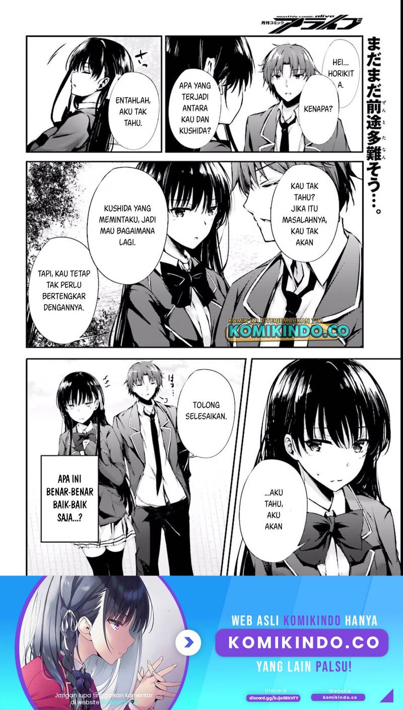 Youkoso Jitsuryoku Shijou Shugi No Kyoushitsu E √horkita Chapter 3