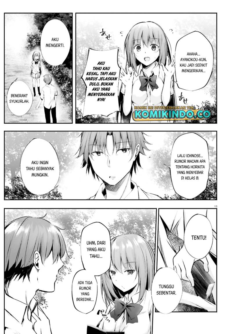 Youkoso Jitsuryoku Shijou Shugi No Kyoushitsu E √horkita Chapter 7