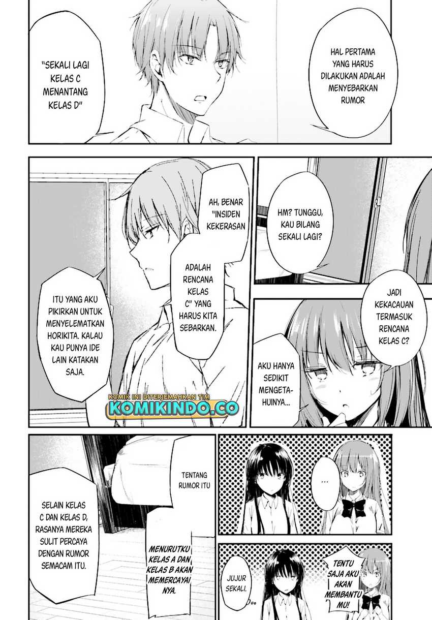 Youkoso Jitsuryoku Shijou Shugi No Kyoushitsu E √horkita Chapter 9