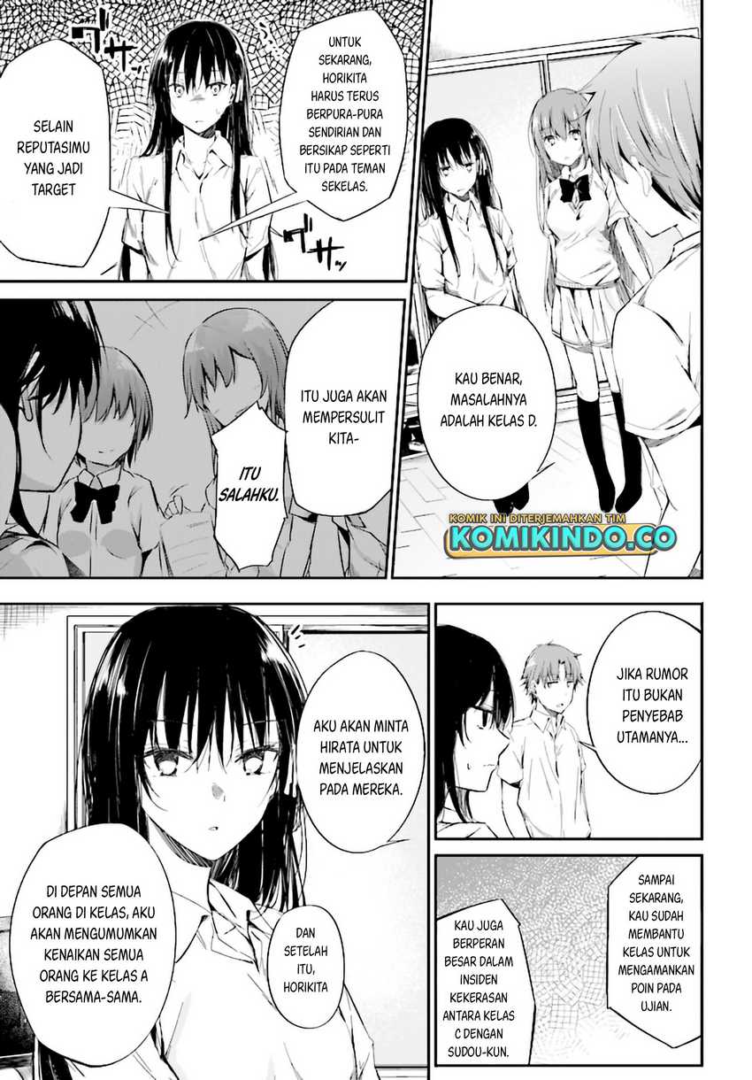 Youkoso Jitsuryoku Shijou Shugi No Kyoushitsu E √horkita Chapter 9