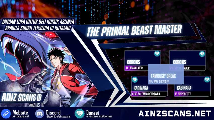 The Primal Beast Master Chapter 1