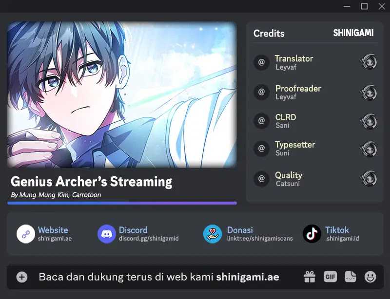 Genius Archer’s Streaming Chapter 30