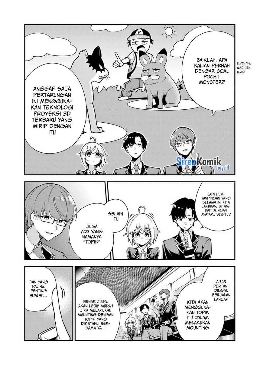 Saikyou Ni Uzai Kanojo No, Ashita Kara Tsukaeru Mount Lesson Chapter 11