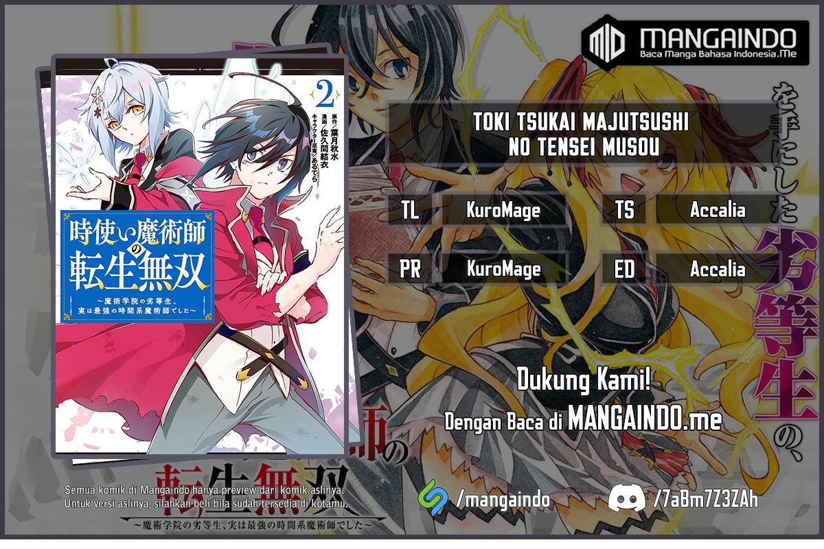 Toki Tsukai Majutsushi No Tensei Musou Chapter 10.2