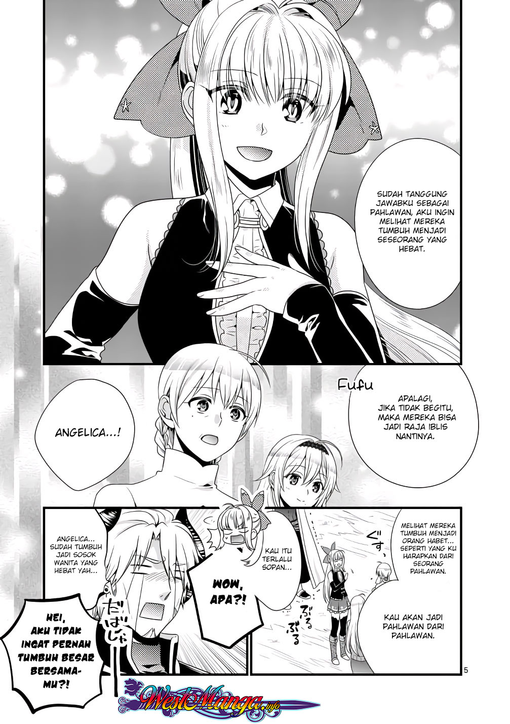 Maou Desu. Onna Yuusha No Hahaoya To Saikon Shita No De. Onna Yuusha Ga Giri No Musume Ni Narimashita Chapter 9