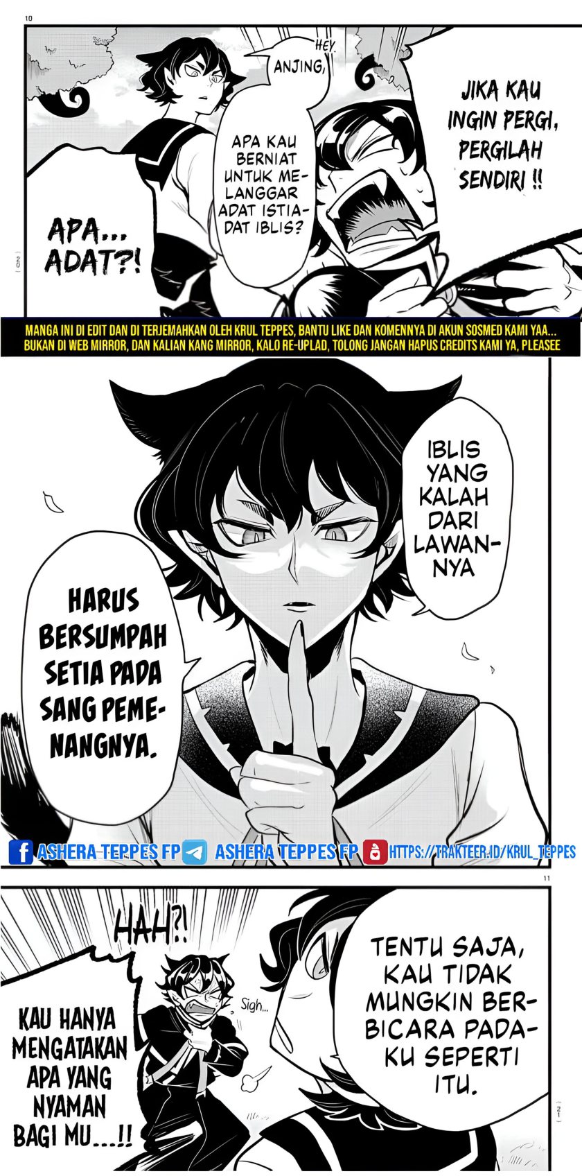 Mairimashita! Iruma-kun Kalego Gaiden Chapter 3