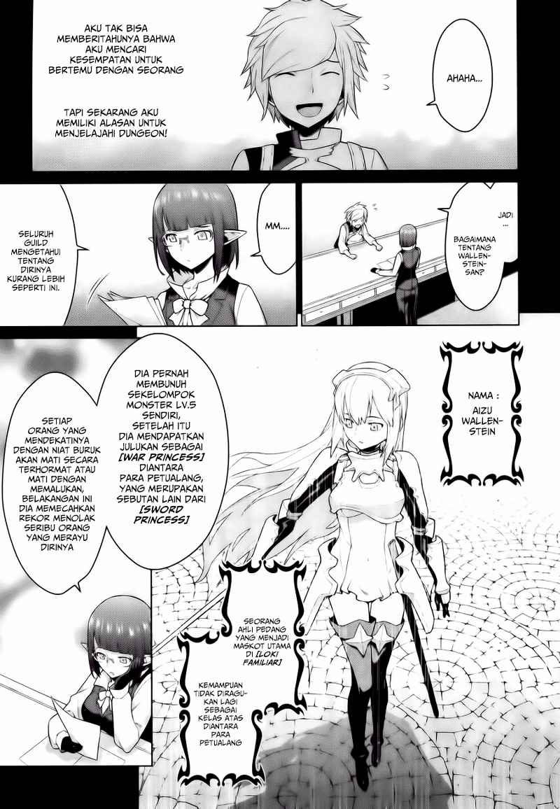 Dungeon Ni Deai Wo Motomeru No Wa Machigatte Iru Darou Ka Gaiden: Sword Oratoria Chapter 1