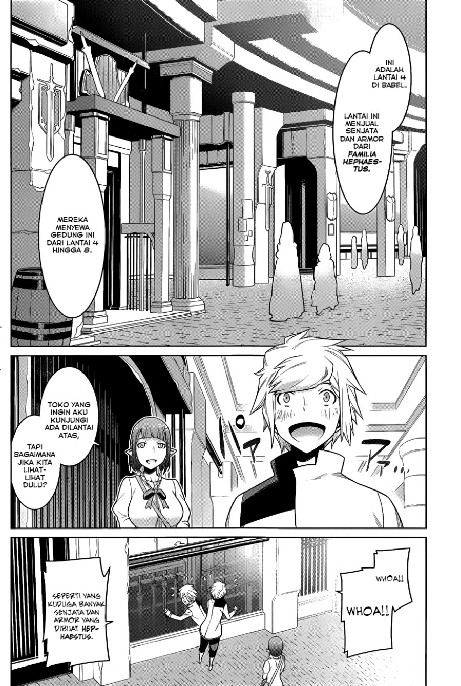 Dungeon Ni Deai Wo Motomeru No Wa Machigatte Iru Darou Ka Gaiden: Sword Oratoria Chapter 14