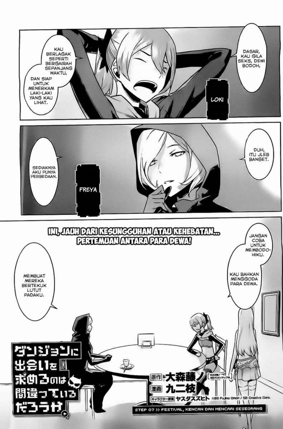 Dungeon Ni Deai Wo Motomeru No Wa Machigatte Iru Darou Ka Gaiden: Sword Oratoria Chapter 7