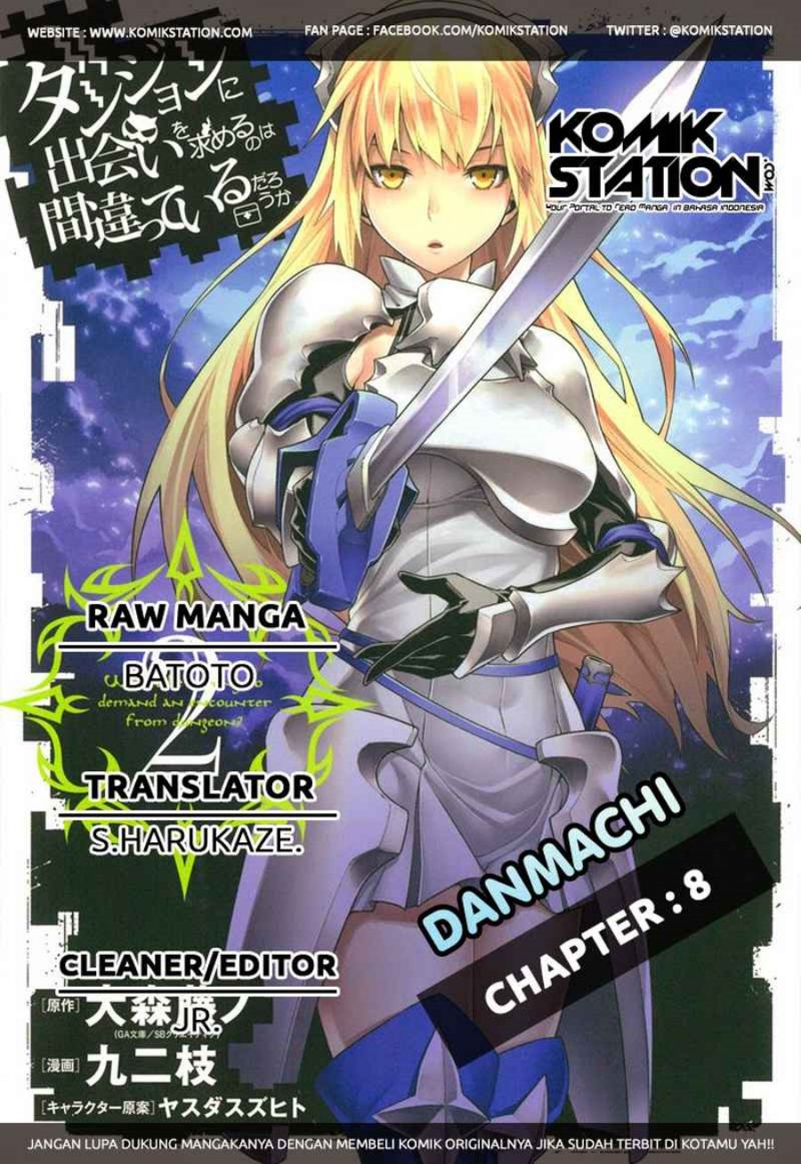 Dungeon Ni Deai Wo Motomeru No Wa Machigatte Iru Darou Ka Gaiden: Sword Oratoria Chapter 8