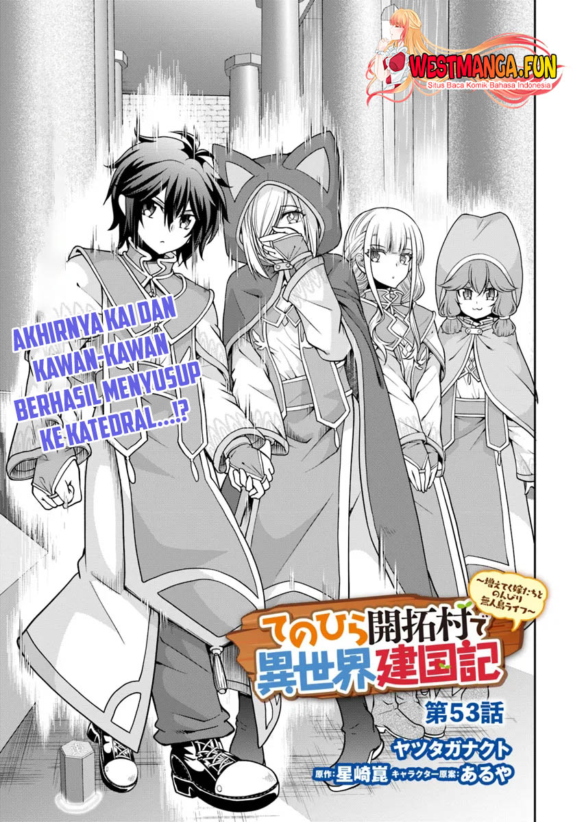 Tenohira Kaitaku Mura De Isekai Kenkokuki Fueteku Yome-tachi To Nonbiri Mujintou Life Chapter 53