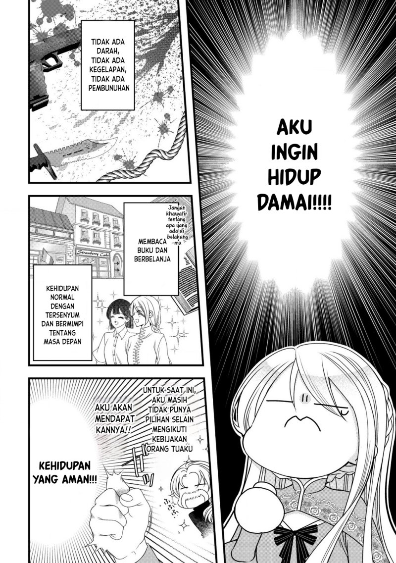 Tensei Shita Onna Mafia Wa Isekai De Heibon Ni Kurashitai: Asashin Ikka No Hakushaku Reijou Desu Ga, Denshi To Akuma Na Danchou Ga Tsukimatottekimasu Chapter 1