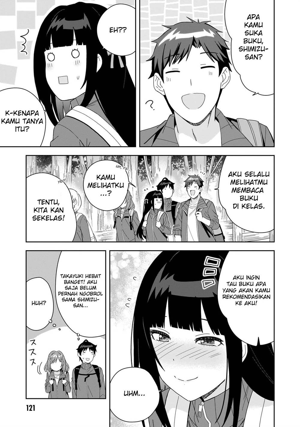 Classmate No Moto Idol Ga, Tonikaku Kyodou Fushin Nan Desu Chapter 4