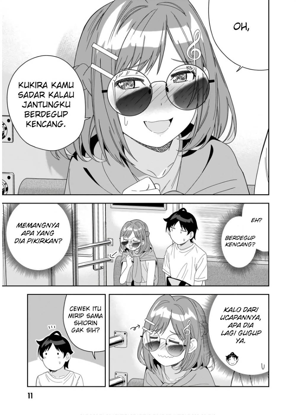 Classmate No Moto Idol Ga, Tonikaku Kyodou Fushin Nan Desu Chapter 6