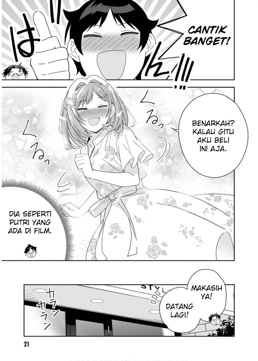 Classmate No Moto Idol Ga, Tonikaku Kyodou Fushin Nan Desu Chapter 6