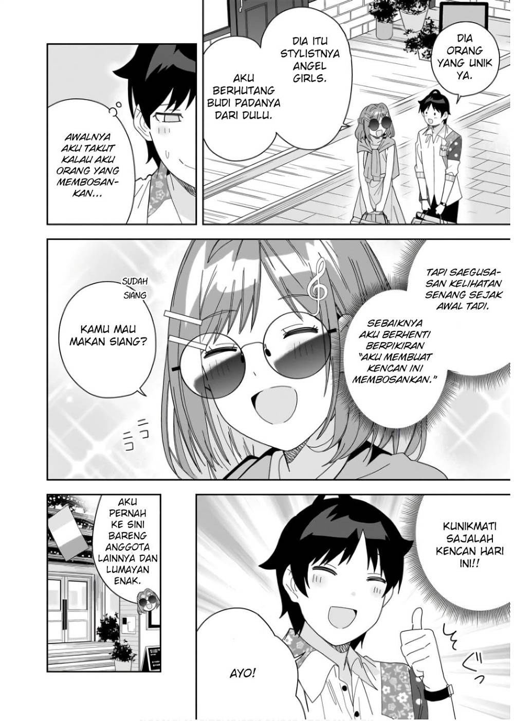 Classmate No Moto Idol Ga, Tonikaku Kyodou Fushin Nan Desu Chapter 6