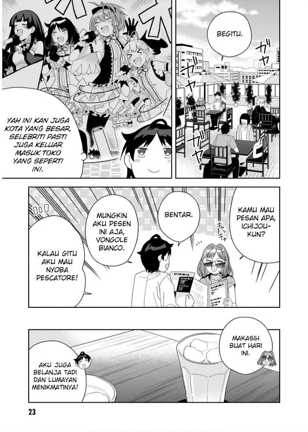 Classmate No Moto Idol Ga, Tonikaku Kyodou Fushin Nan Desu Chapter 6