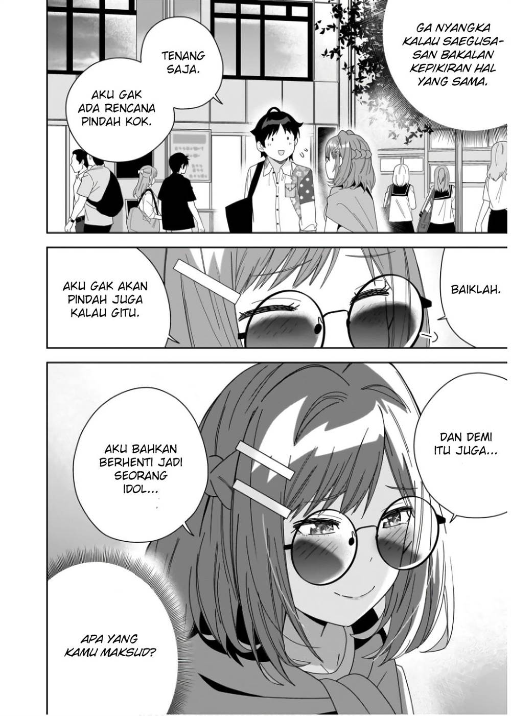 Classmate No Moto Idol Ga, Tonikaku Kyodou Fushin Nan Desu Chapter 6