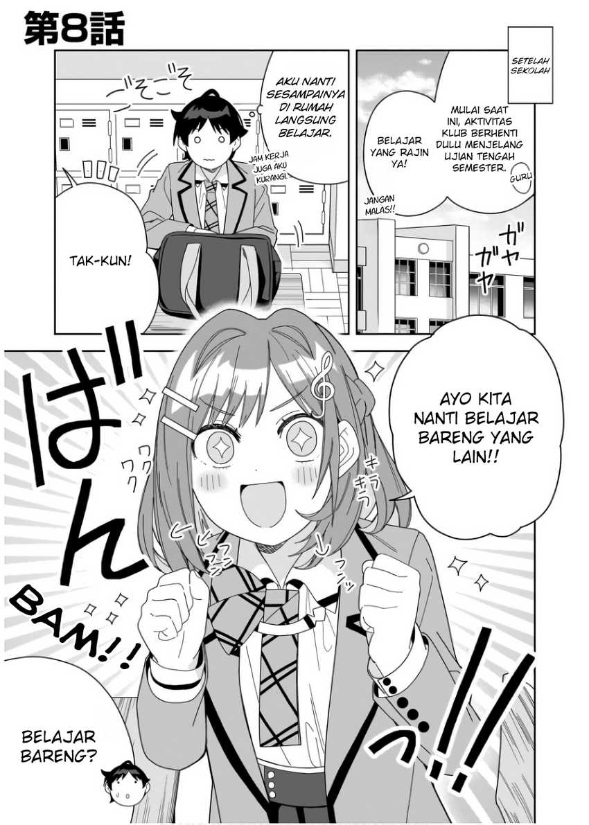 Classmate No Moto Idol Ga, Tonikaku Kyodou Fushin Nan Desu Chapter 8