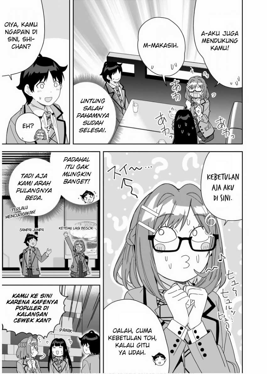 Classmate No Moto Idol Ga, Tonikaku Kyodou Fushin Nan Desu Chapter 9