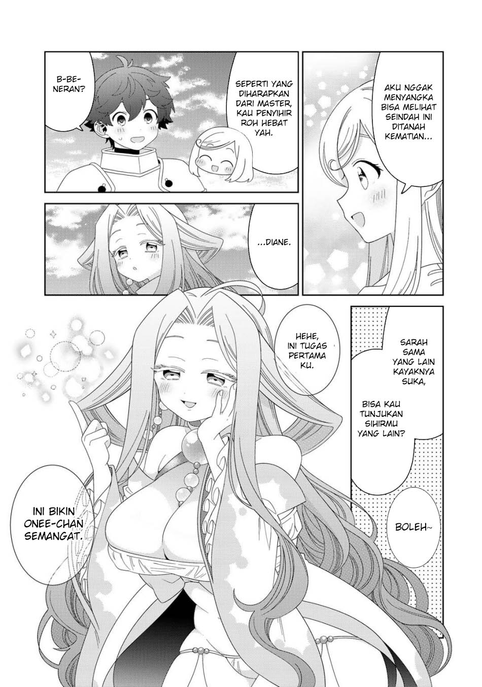 Seirei-tachi No Rakuen To Risou No Isekai Seikatsu Chapter 63