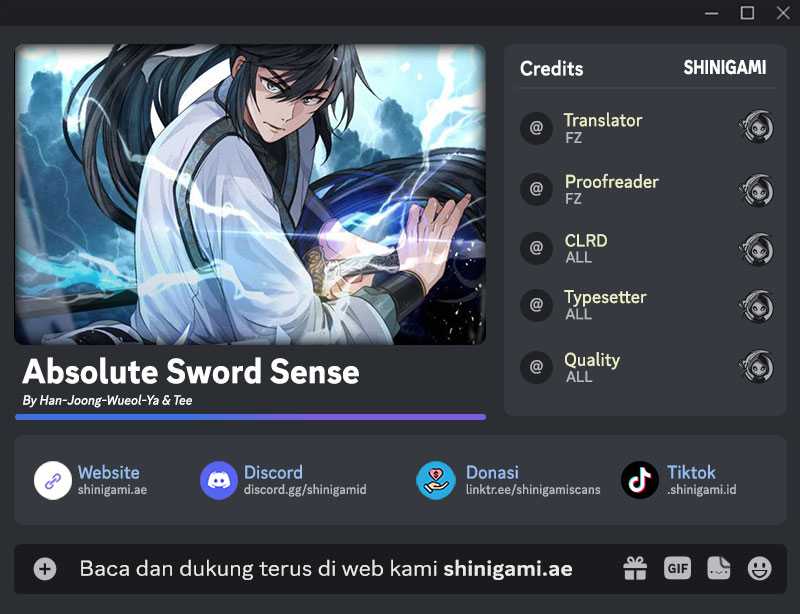 Absolute Sword Sense Chapter 101