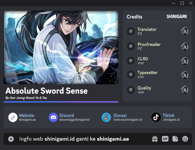 Absolute Sword Sense Chapter 50