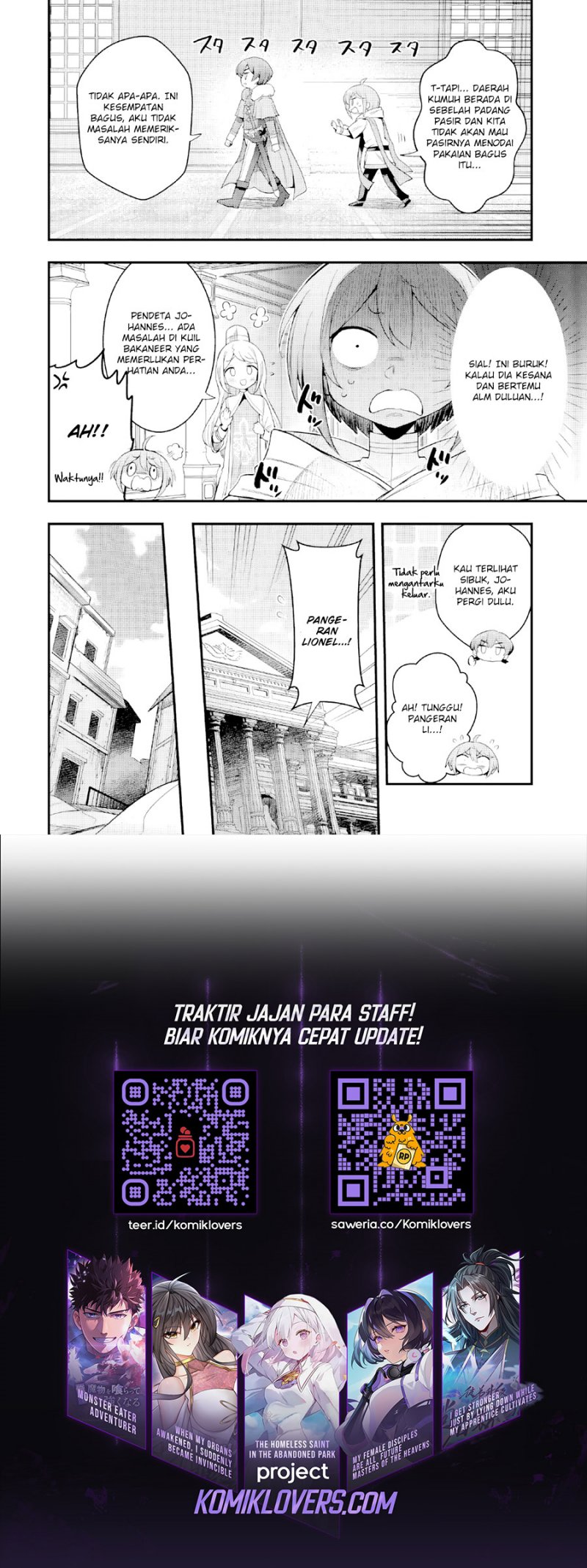 Hai Kouen No Homeless Seijo Chapter 2.2