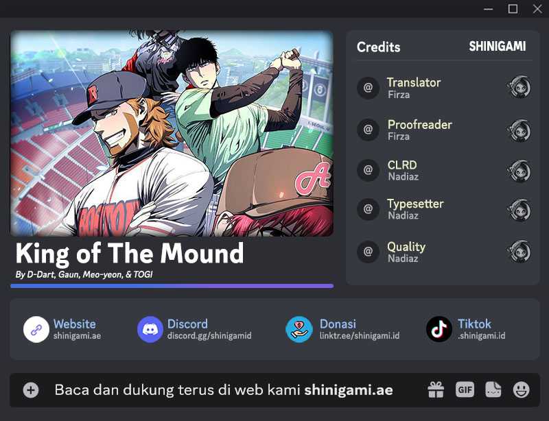 King Of The Mound Chapter 71