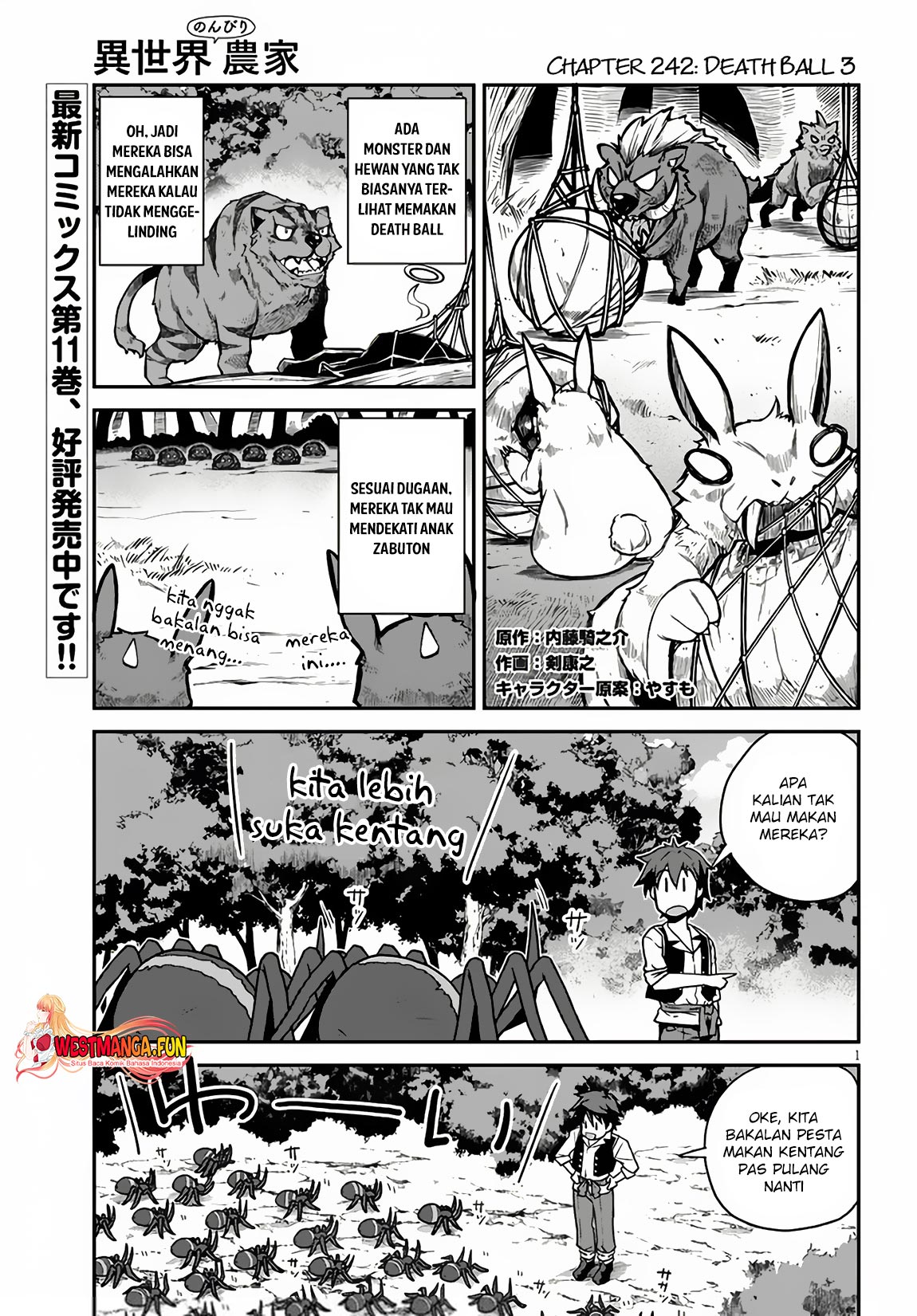 Isekai Nonbiri Nouka Chapter 243