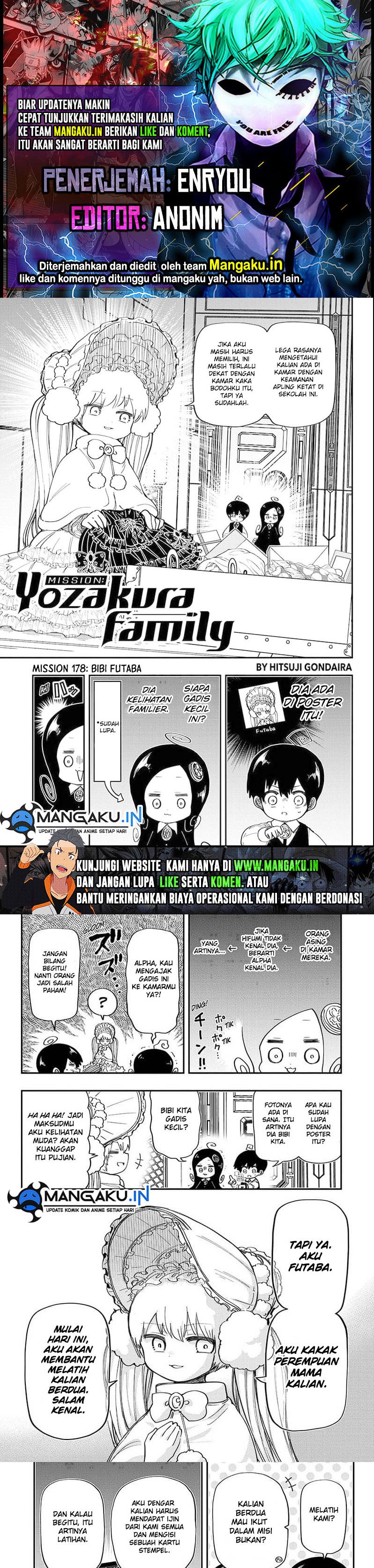 Mission Yozakura Family Chapter 178