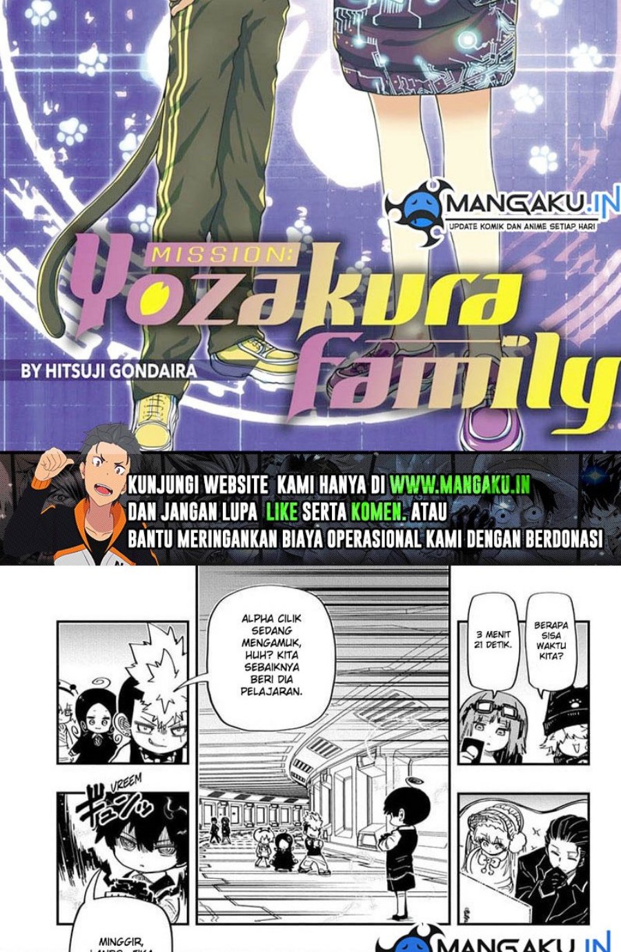 Mission Yozakura Family Chapter 184