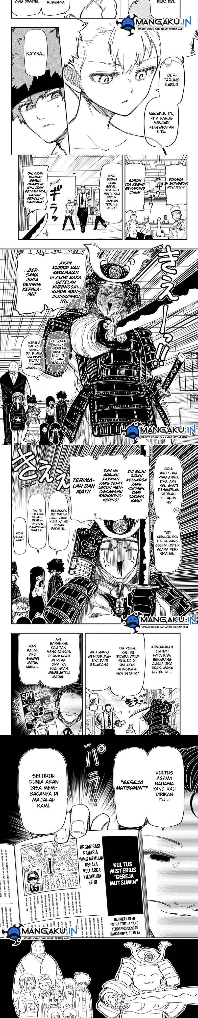 Mission Yozakura Family Chapter 195