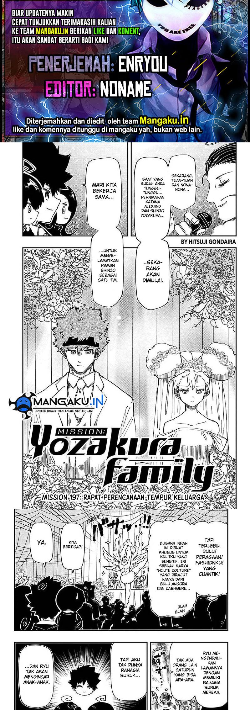 Mission Yozakura Family Chapter 197