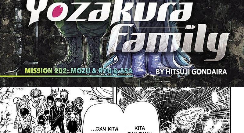 Mission Yozakura Family Chapter 202