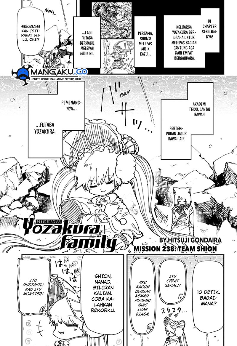 Mission Yozakura Family Chapter 238