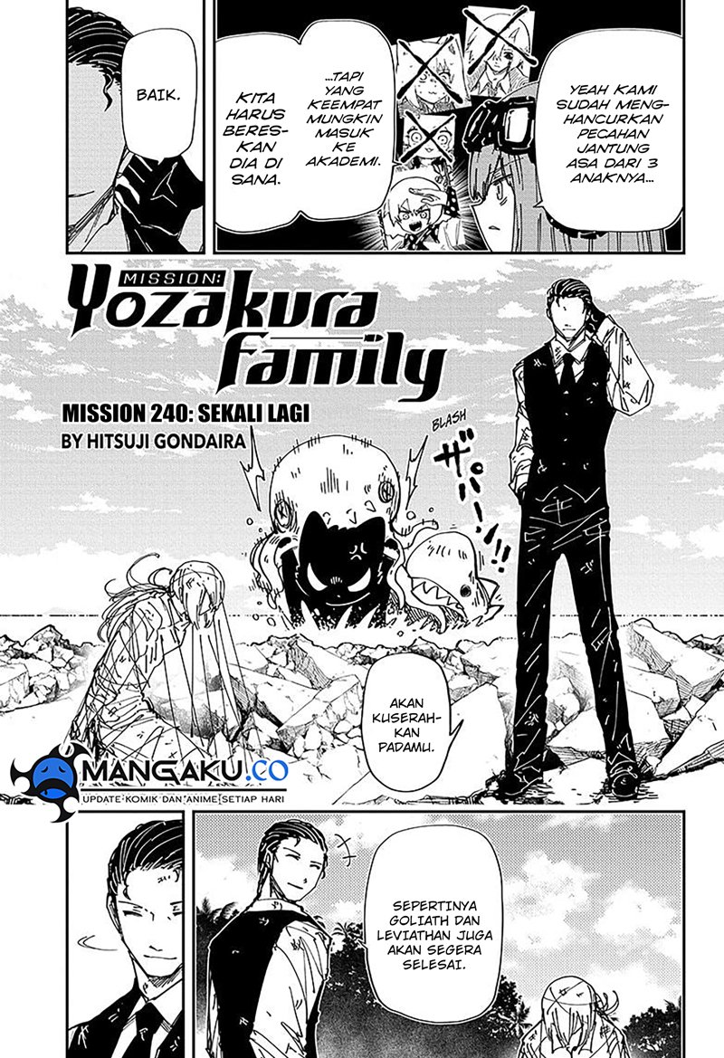 Mission Yozakura Family Chapter 240