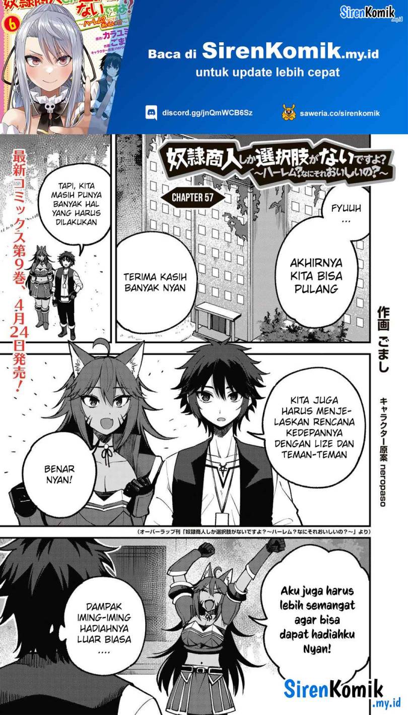 Dorei Shounin Shika Sentakushi Ga Nai Desu Yo Harem Nani Sore Oishii No Chapter 57