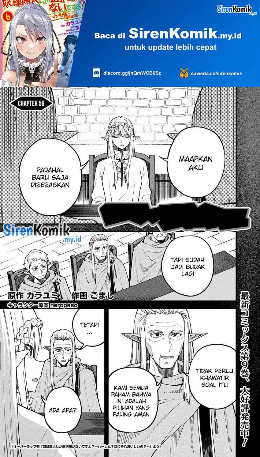 Dorei Shounin Shika Sentakushi Ga Nai Desu Yo Harem Nani Sore Oishii No Chapter 58